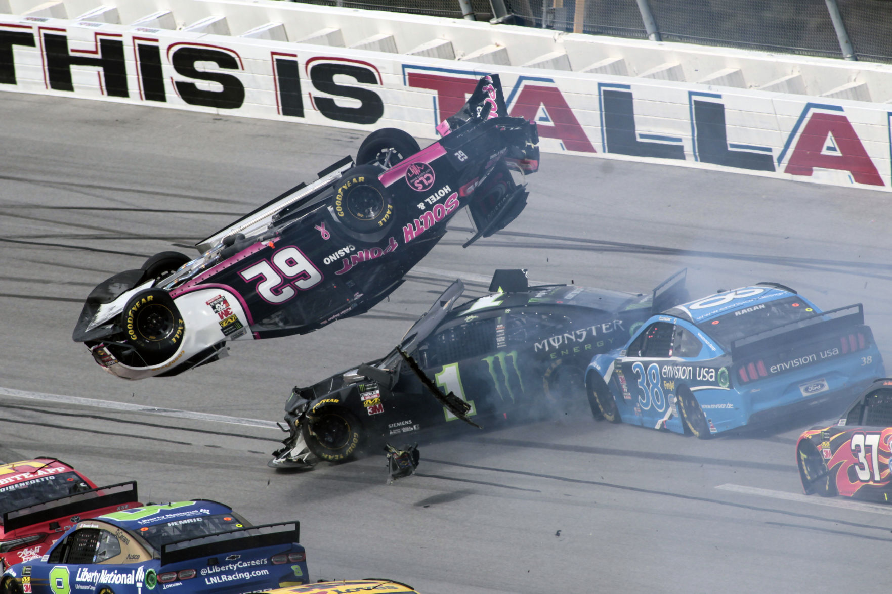 APTOPIX NASCAR Talladega Auto Racing
